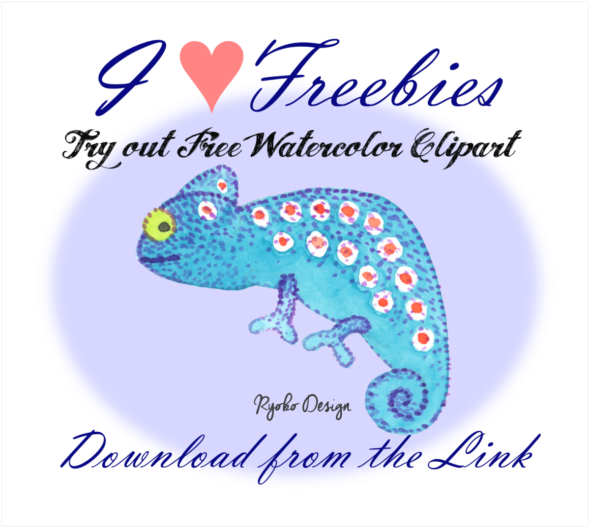 Free Chameleon Clip Art Sharing One Item From My Colorful - Clip Art (1200x1075), Png Download
