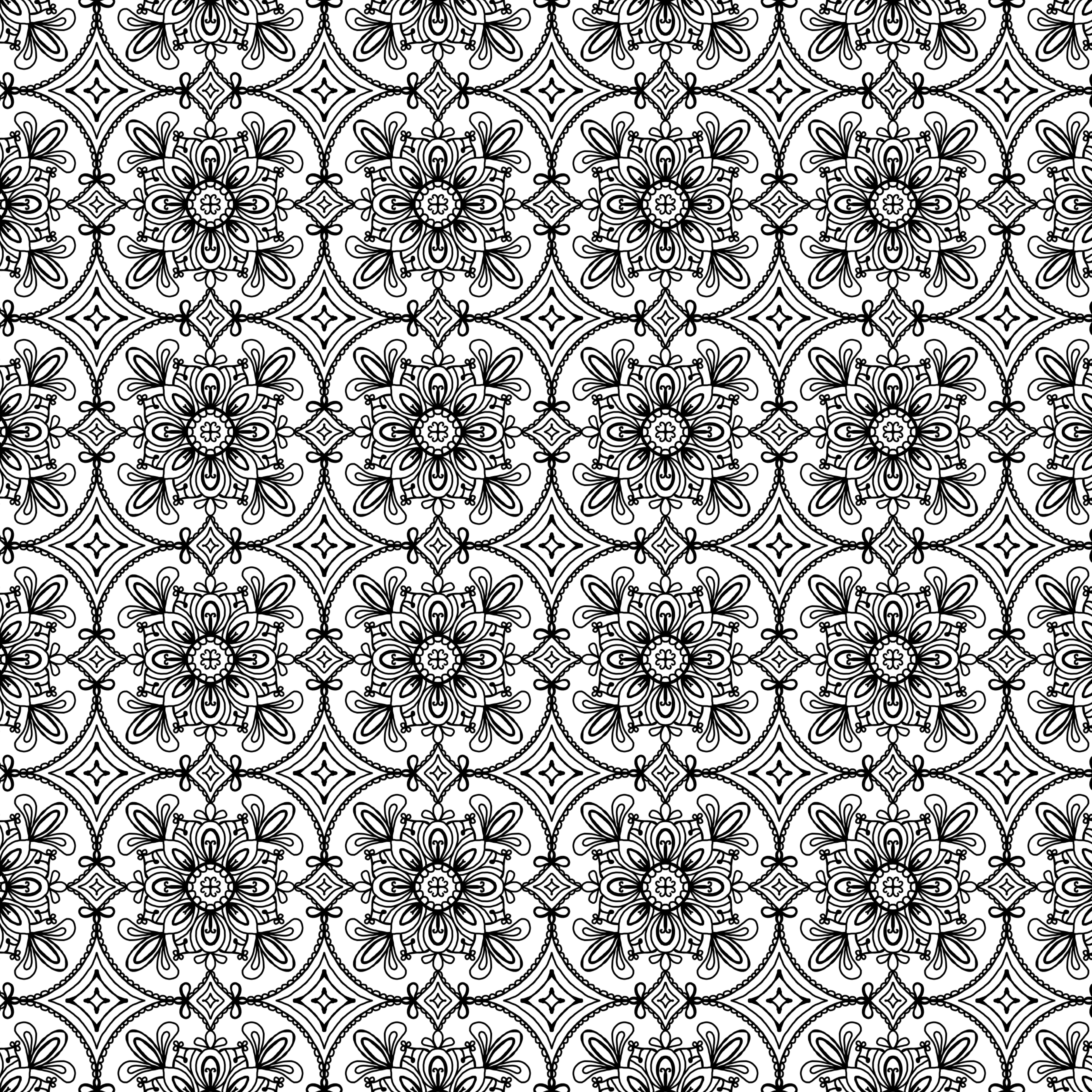 Share This Image - Transparent Floral Pattern Png (600x600), Png Download