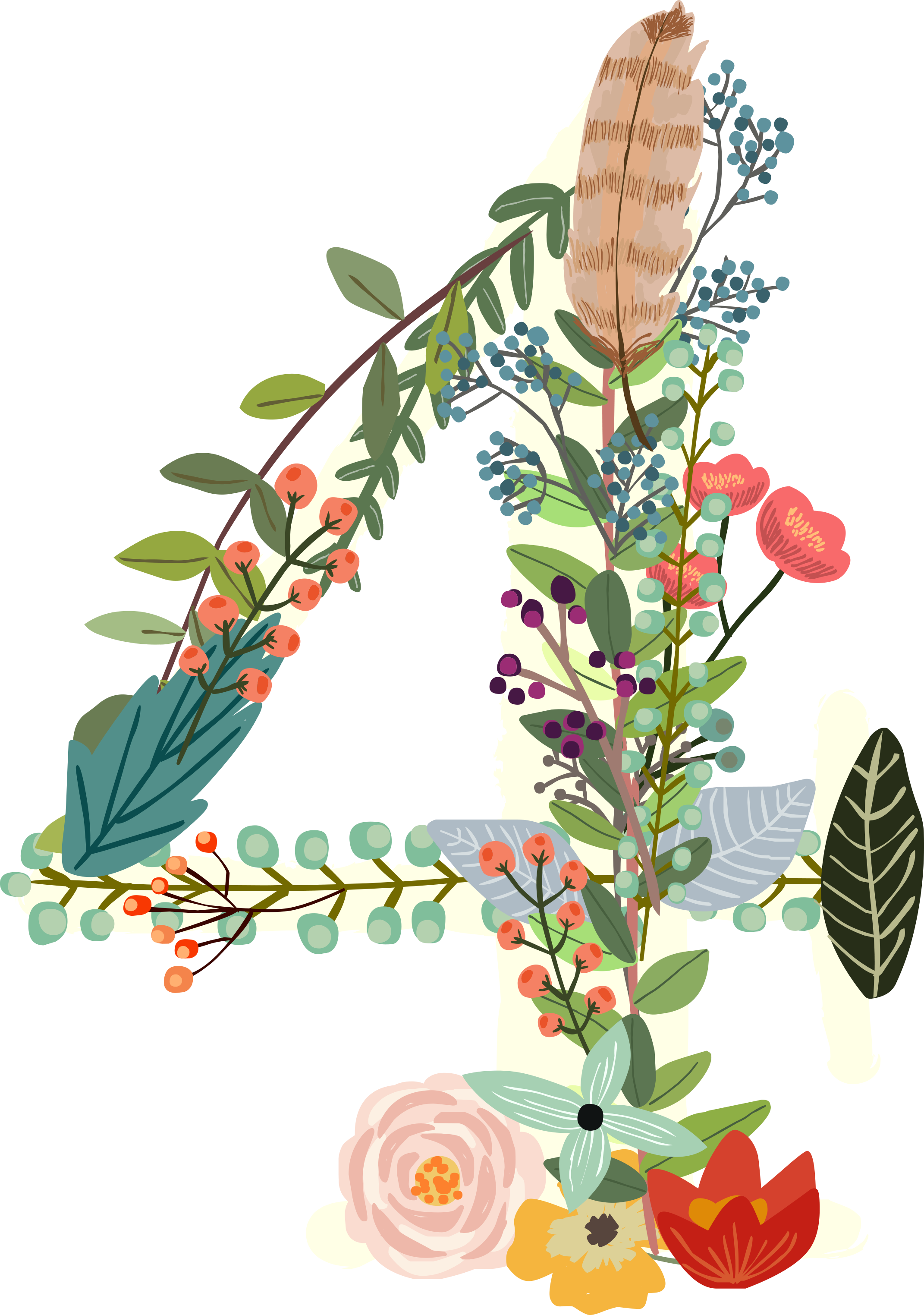 Watercolour - Happy Birthday For Her - 40, You Make (2142x3047), Png Download