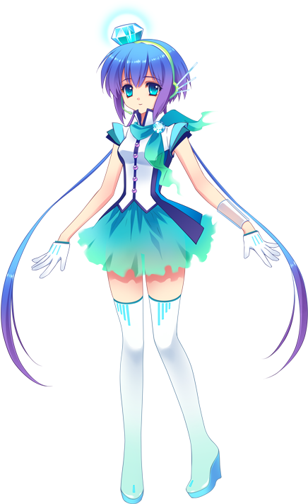 Aoki Lapis Vocaloid Download - Aoki Lapis (500x720), Png Download