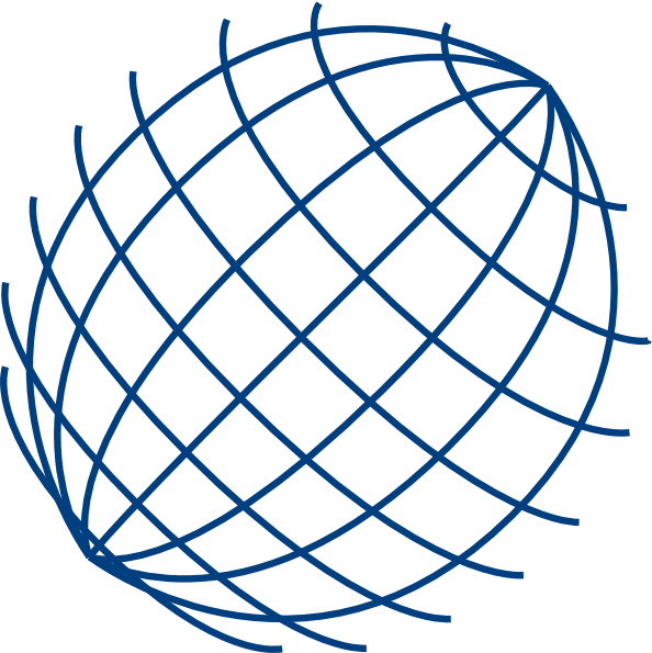 Big Blue Wire Globe Svg Clip Arts 594 X 595 Px (594x595), Png Download