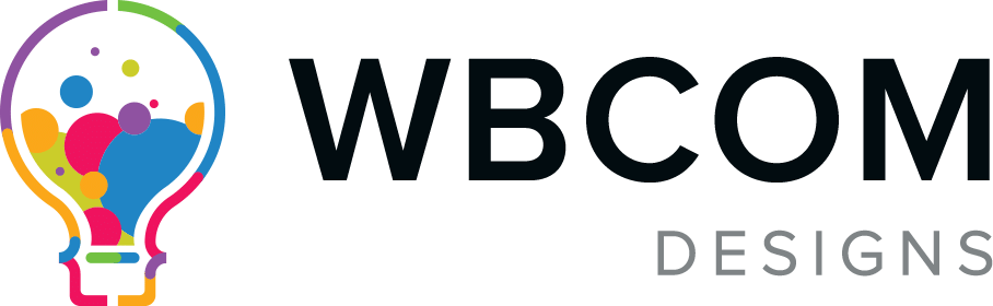 Wbcom-logo - Wbcom Designs (908x280), Png Download