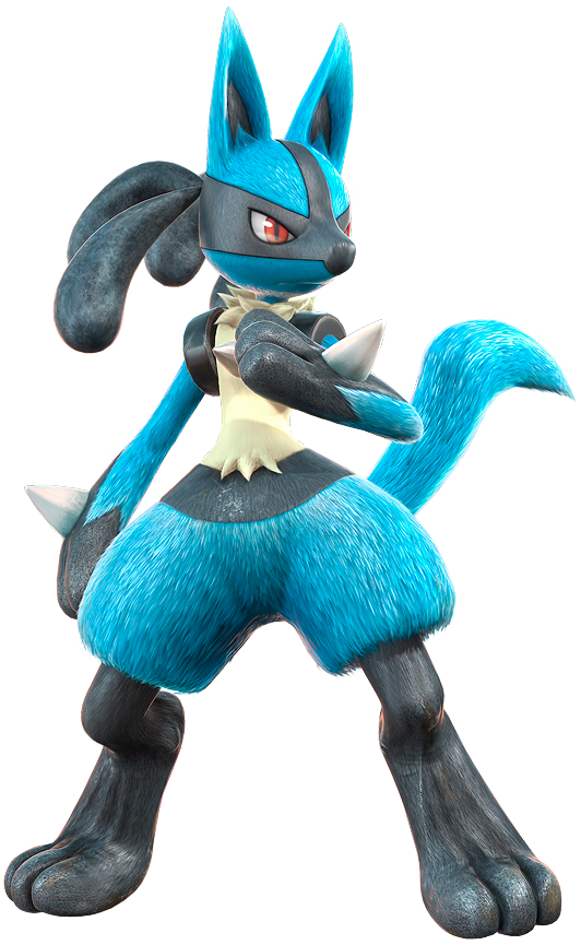 Pt Lucario - Pokken Tournament Pokemon Lucario (526x854), Png Download