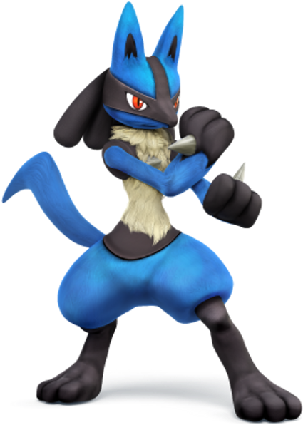 Lucario - Super Smash Bros Lucario (570x520), Png Download