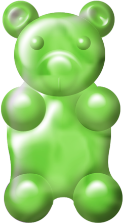 Candy Clipart, Bear Clipart, Food Clipart, Bear Template, - Gummy Bears Clip Art (320x500), Png Download