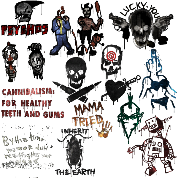 Cutraidergraf - Fallout: Brotherhood Of Steel (600x600), Png Download