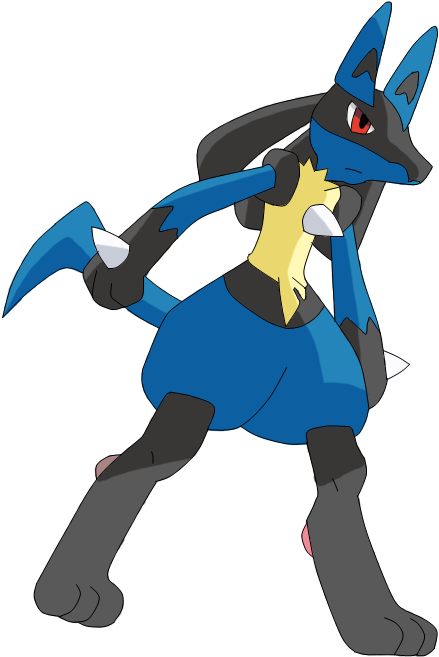 Lucario By Sugresistance-d5z82le - Lucario (585x718), Png Download