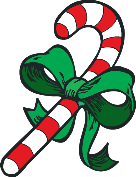 Christmas Clipartmonk Free Clip - Christmas Candy Cane Clipart (462x600), Png Download