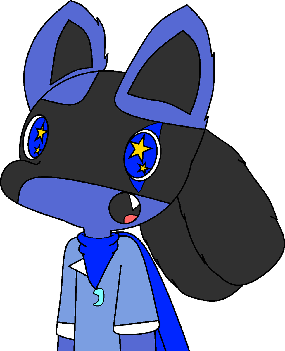 Really Likes The Color Blue Retweet For The Modular - Cartoon (975x1200), Png Download