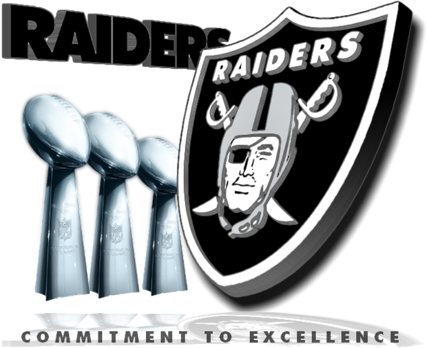 Oakland Raiders Logo Related Keywords & Suggestions - Raiders Super Bowl Trophy (480x400), Png Download