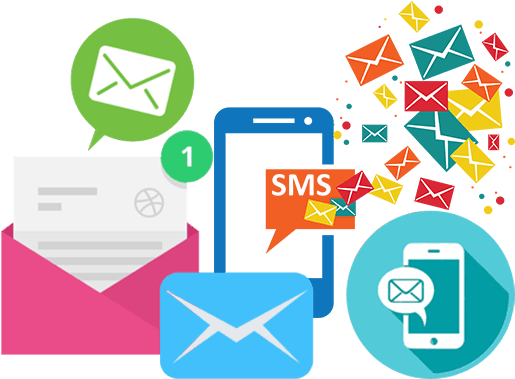 Sms Marketing Gateway - Sms Marketing Images Png (540x438), Png Download