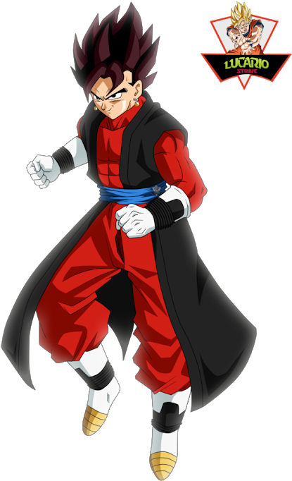 Photo - Dragon Ball Heroes Vegetto Xeno (530x700), Png Download