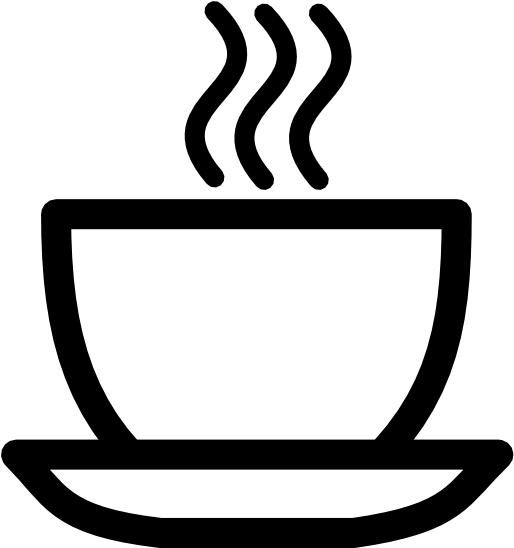 Clip Art M T O Car Memes - Coffee Png Black And White (600x547), Png Download