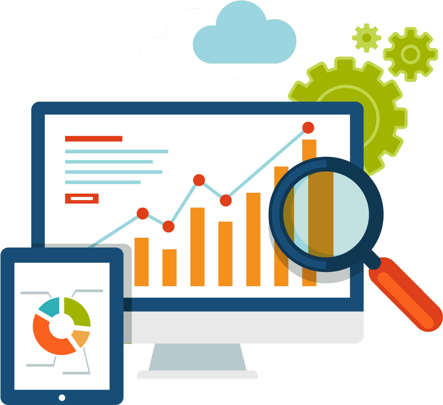 Phase 4 Measurement And Reporting - Google Adwords Clipart (1493x1384), Png Download