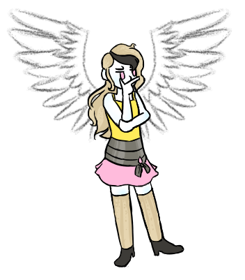 Tfw Youre Too Lazy To Do The Outline - Illustration (395x427), Png Download