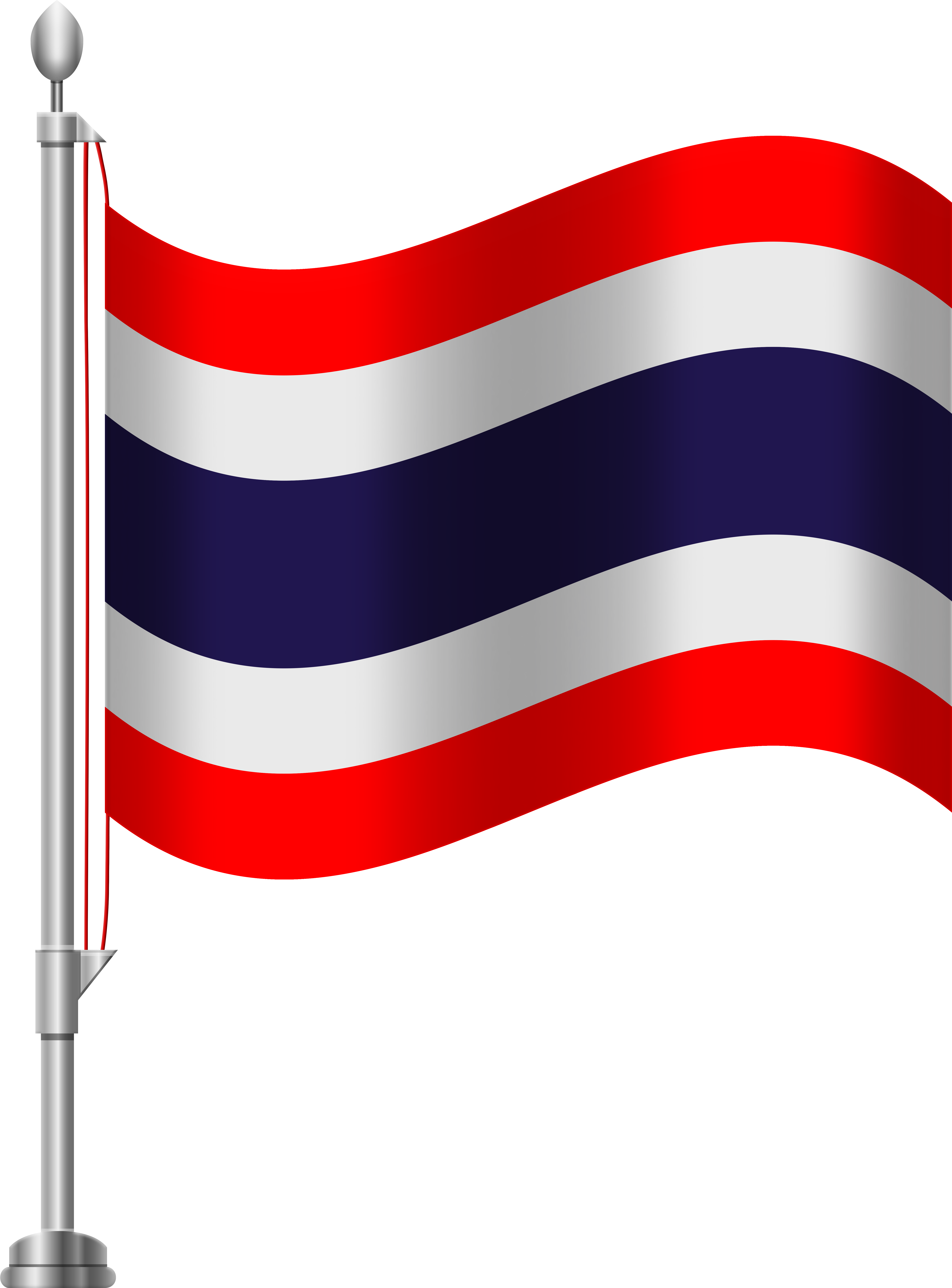 Thailand Flag Png Clip Art (6141x8000), Png Download