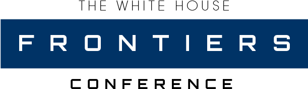White House Frontiers Conference Logo - Printing (764x295), Png Download