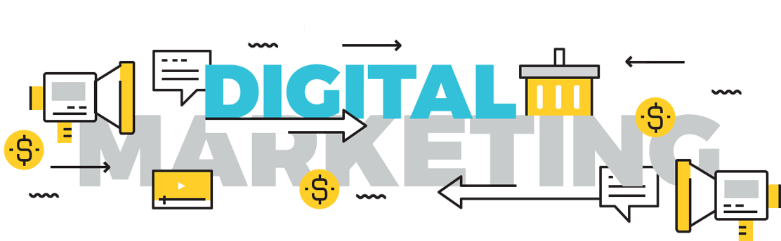 “reach To Your Potential Customers And Convey Your - Latest Digital Marketing In Png (1200x541), Png Download