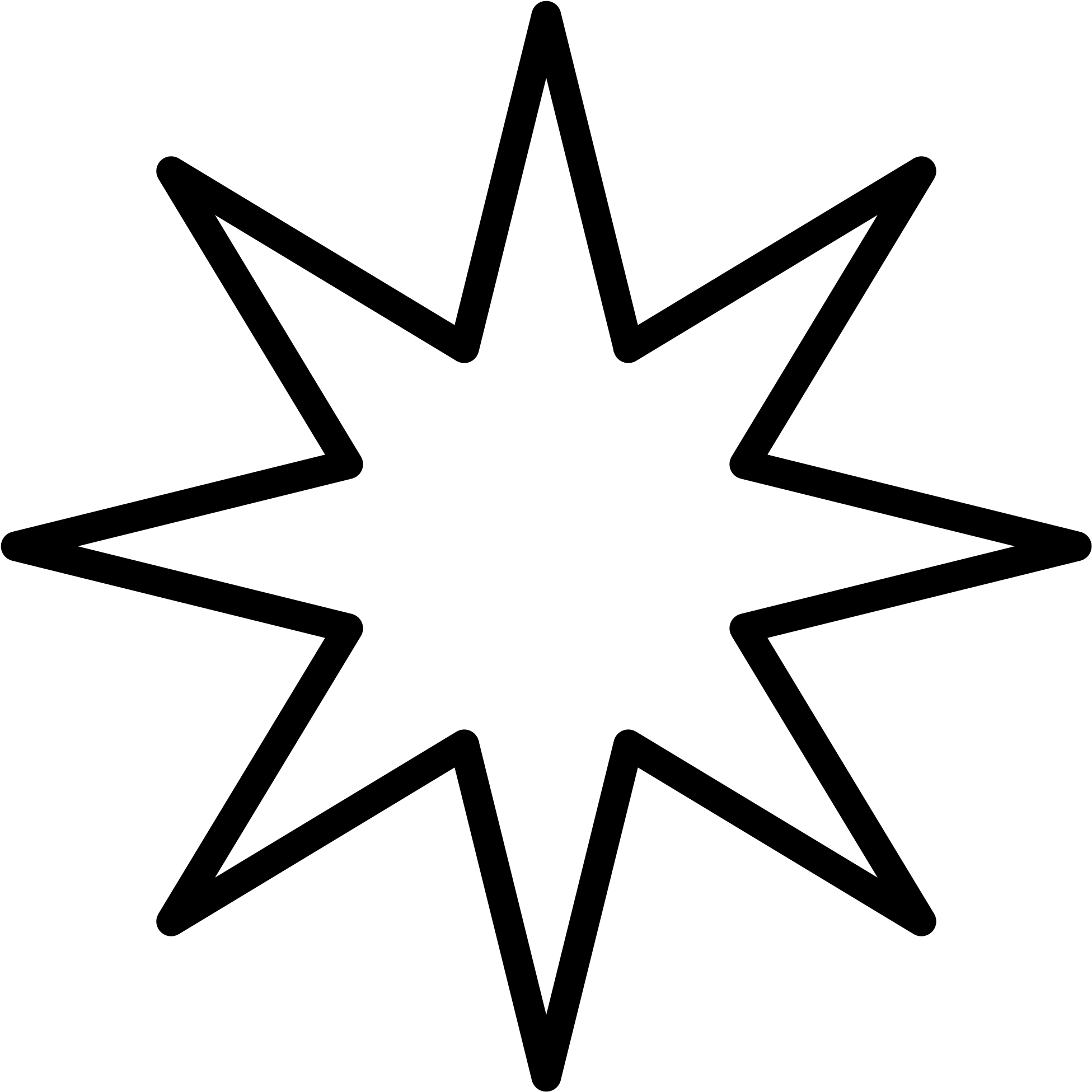Open - 7 Point Star Png (2000x2000), Png Download