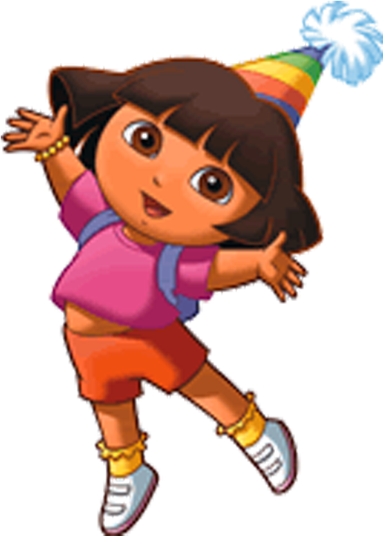 Dora Exploradora - Dora's Big Party Pack Dvd (590x803), Png Download