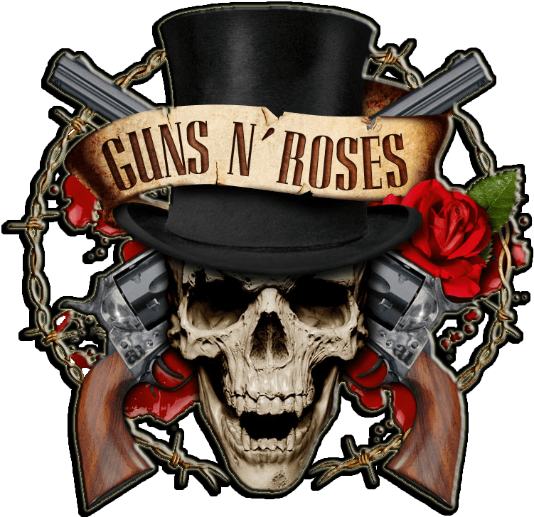Guns N' Roses Logo - Guns N Roses Png (1024x864), Png Download
