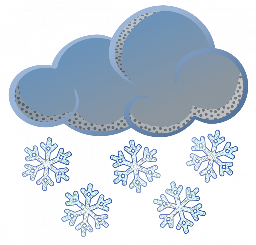 Jpg Coloured Jokingart Com - Snow Clipart (817x783), Png Download