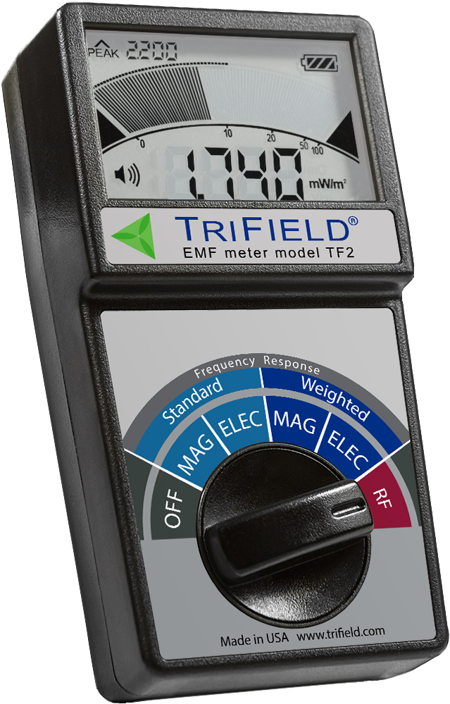 Image Of The Trifield Emf Meter - Electromagnetic Field (1000x1000), Png Download