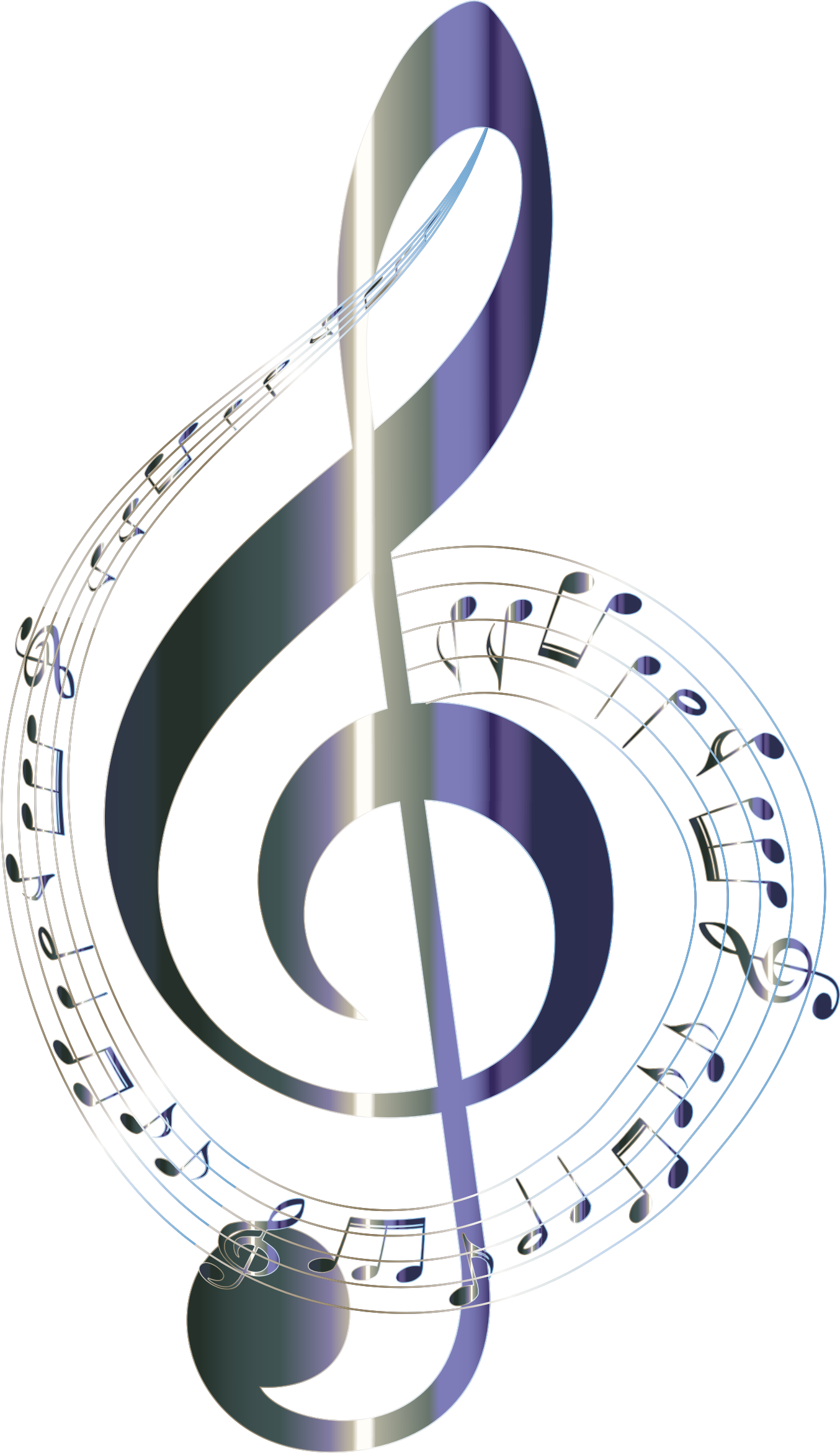 19 Music Notes Image Library Library No Background - Transparent Background Music Notes Png (1354x2342), Png Download