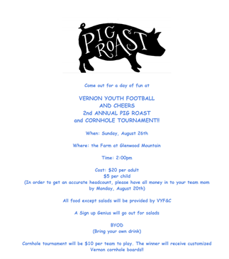 2018 Pig Roast - Pig Roast (960x365), Png Download