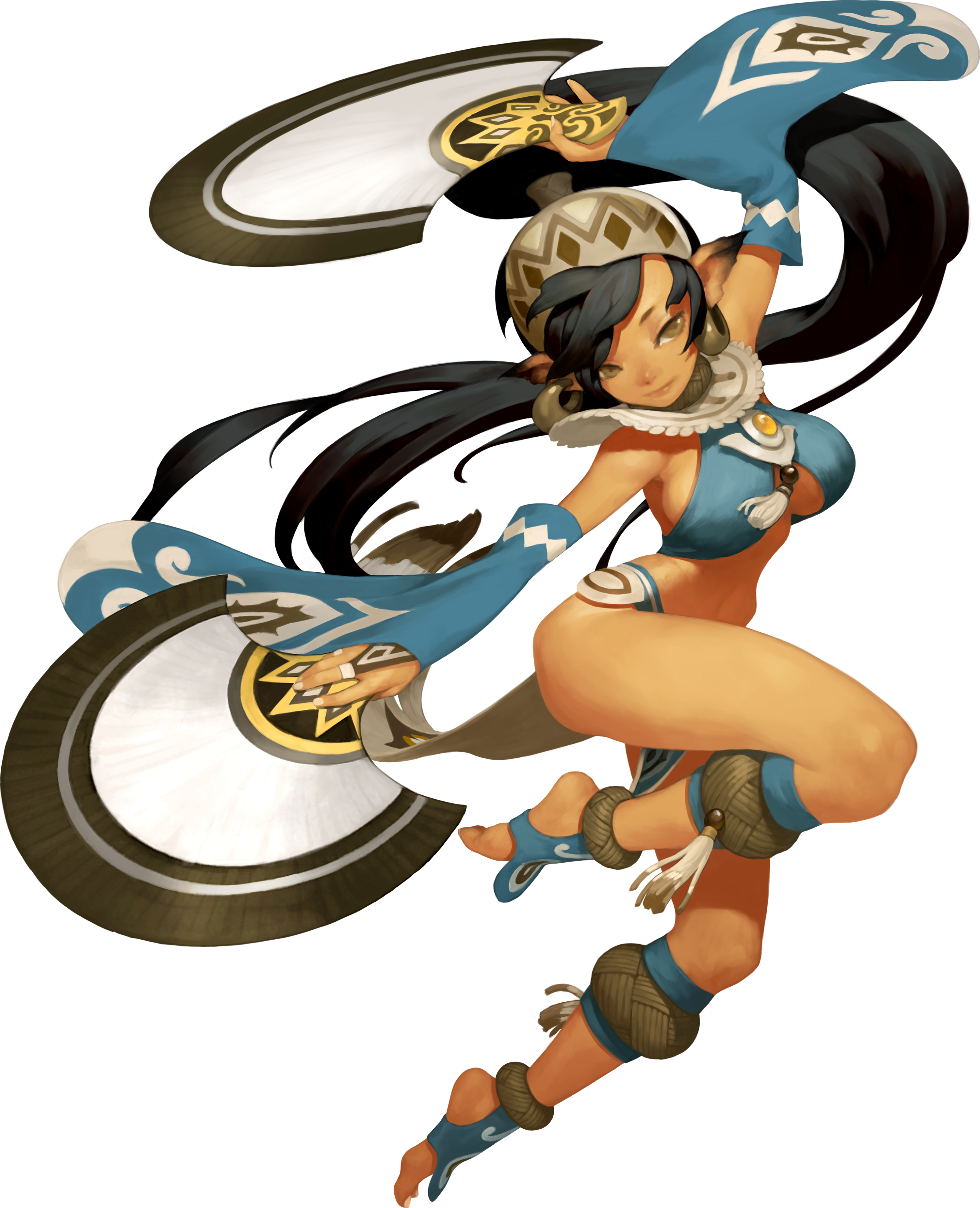 Kali - Dragon Nest Classes (3000x3700), Png Download