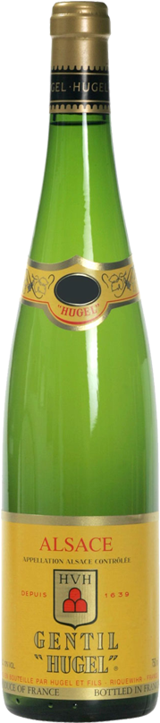 Hugel Gentil Alsace Blanc - Hugel Alsace Gentil 2015 (250x833), Png Download