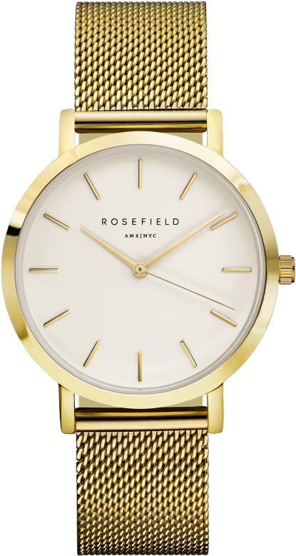Women's Rosefield Mercer Mesh Strap Watch, 38mm (800x800), Png Download