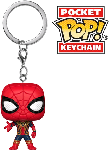 Avengers Infinity War - Iron Spider Keychain (600x600), Png Download