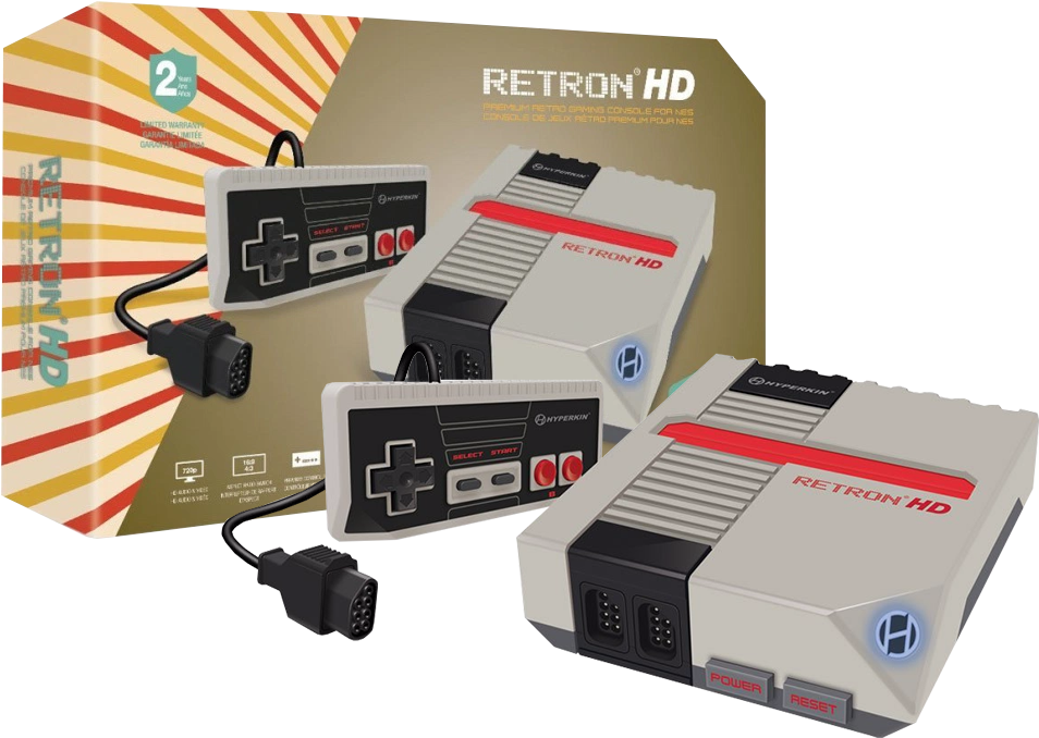 Retron Hd - Hyperkin Retron 1 Hd Gaming Console For Nes (995x695), Png Download