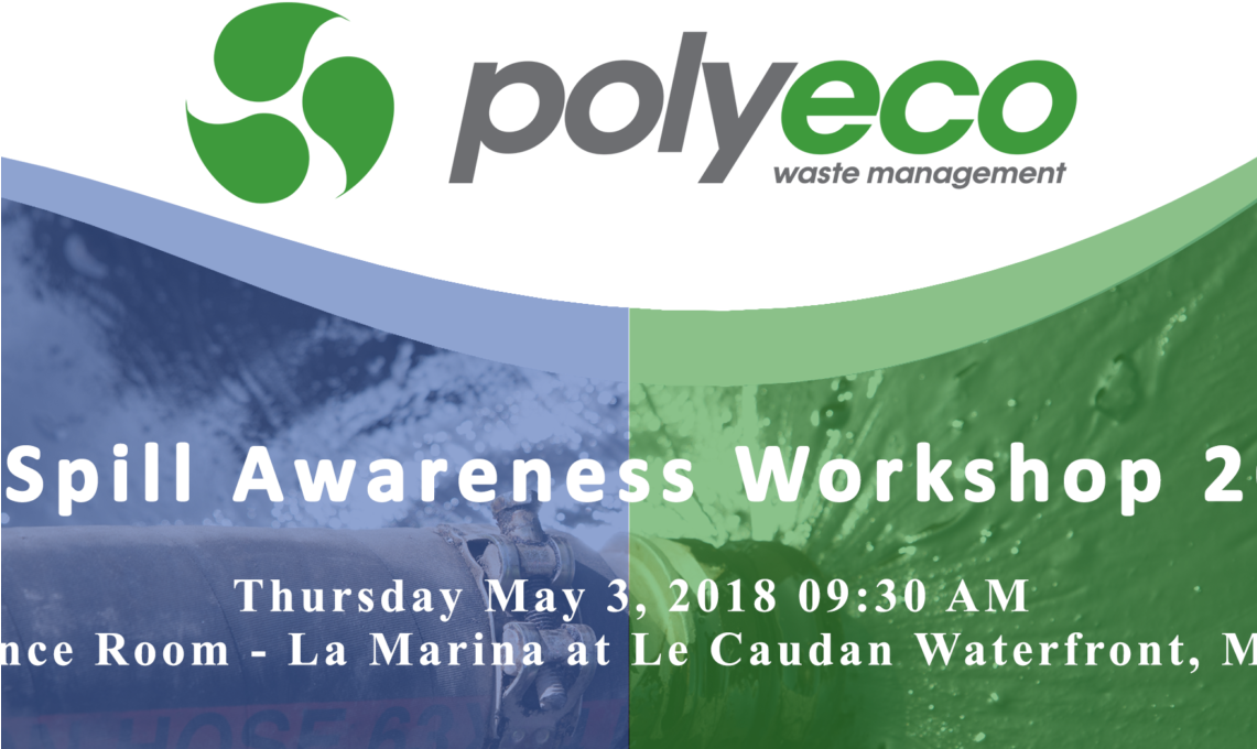 Oil Spill Awareness Workshop 2018 In Mauritius Powered - Polyeco (1140x700), Png Download