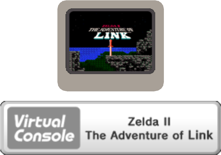 Download Zip Archive - Zelda Ii: The Adventure Of Link - Digital Download (750x650), Png Download