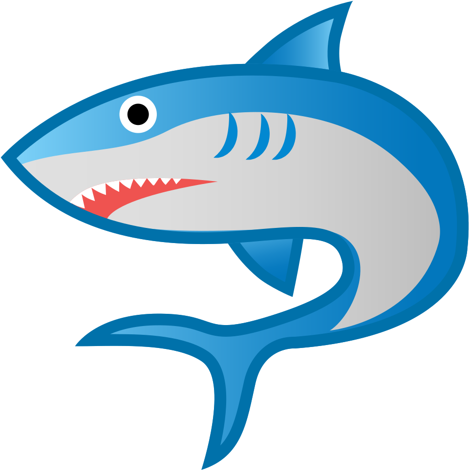 Download Svg Download Png - Shark Icon (1024x1024), Png Download