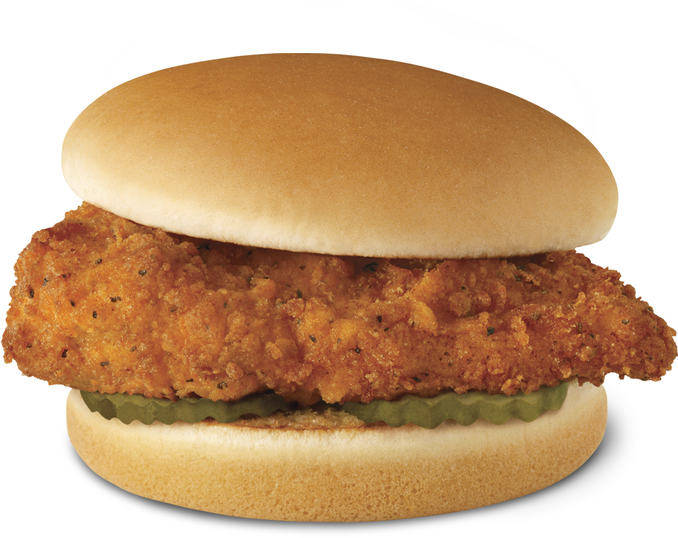 Chick Fil A Chicken Sandwich - Original Chicken Sandwich Chick Fil (986x767), Png Download