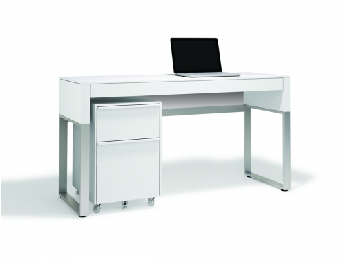 Cascadia Laptop Desk - Bdi Cascadia 6202 Console/laptop Desk (500x500), Png Download