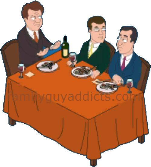 Mafia Dinner Table - Table (533x565), Png Download