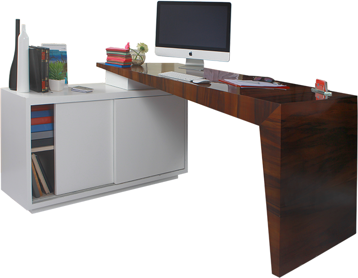 Acctick Study Table / Desk - Table (734x564), Png Download