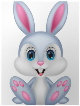 Download Baby Cute Rabbit Cartoon PNG Image with No Background 
