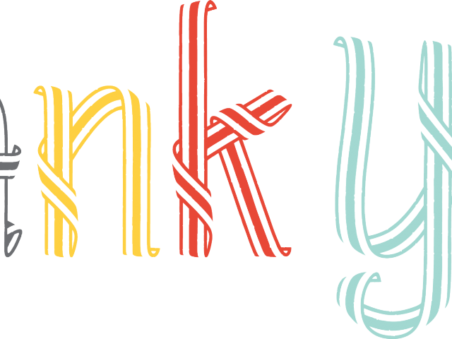 Thank You Png Transparent Images - Calligraphy (640x480), Png Download