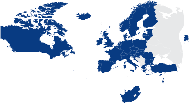 Europe Union 2017 Map (700x389), Png Download