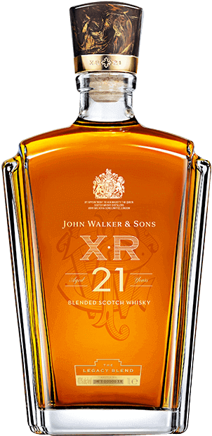 Johnnie Walker Xr Scotch - Johnnie Walker & Sons Xr 21 (415x865), Png Download