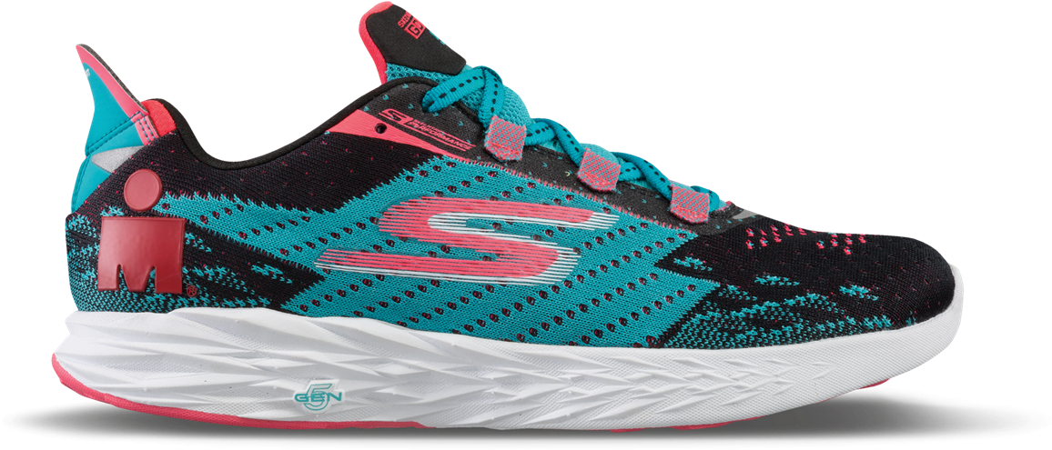 Women Running Shoes Png Download Image - Sketcher Go Run 5 (1200x650), Png Download