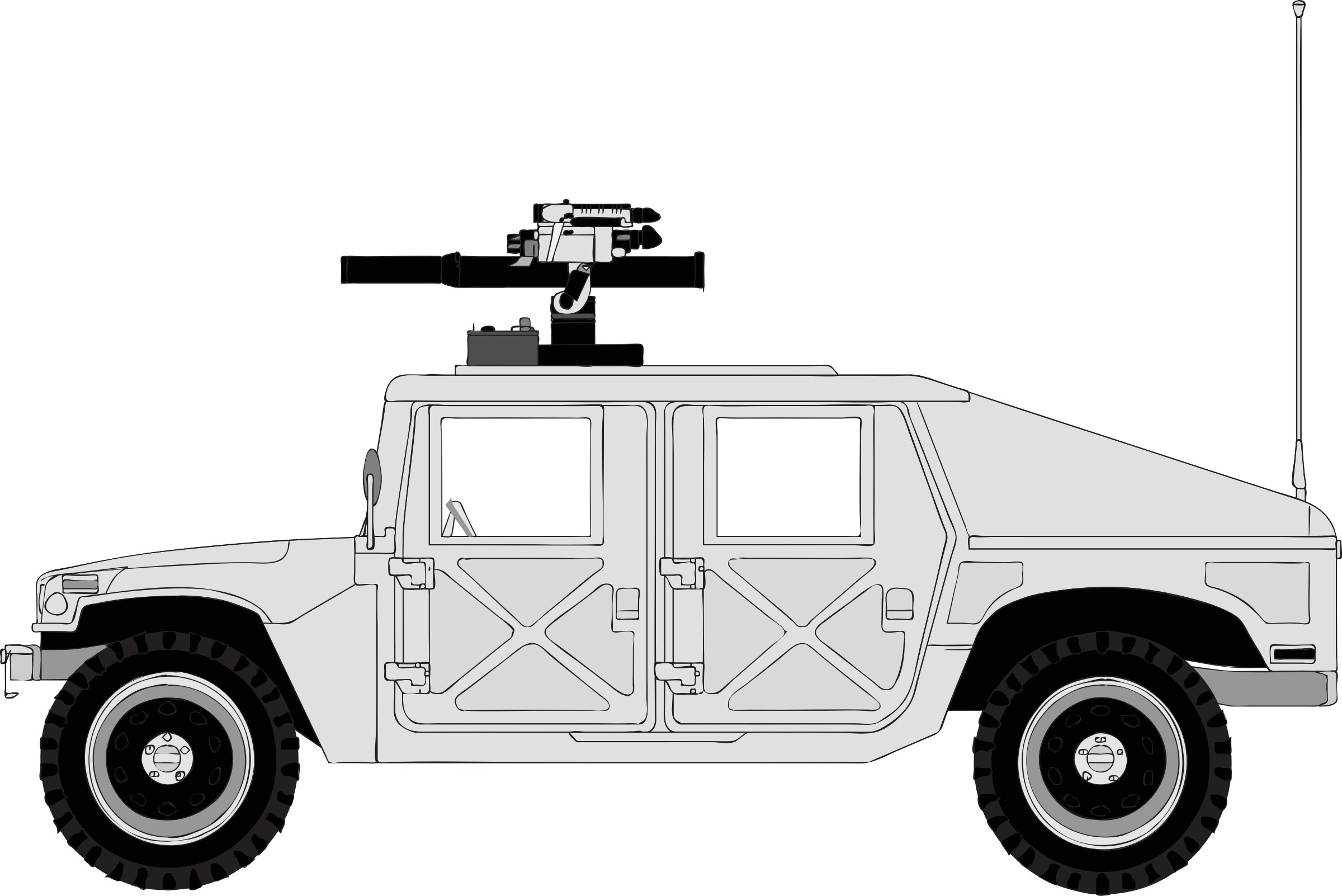 This Free Icons Png Design Of Humvee 2 (2400x1602), Png Download