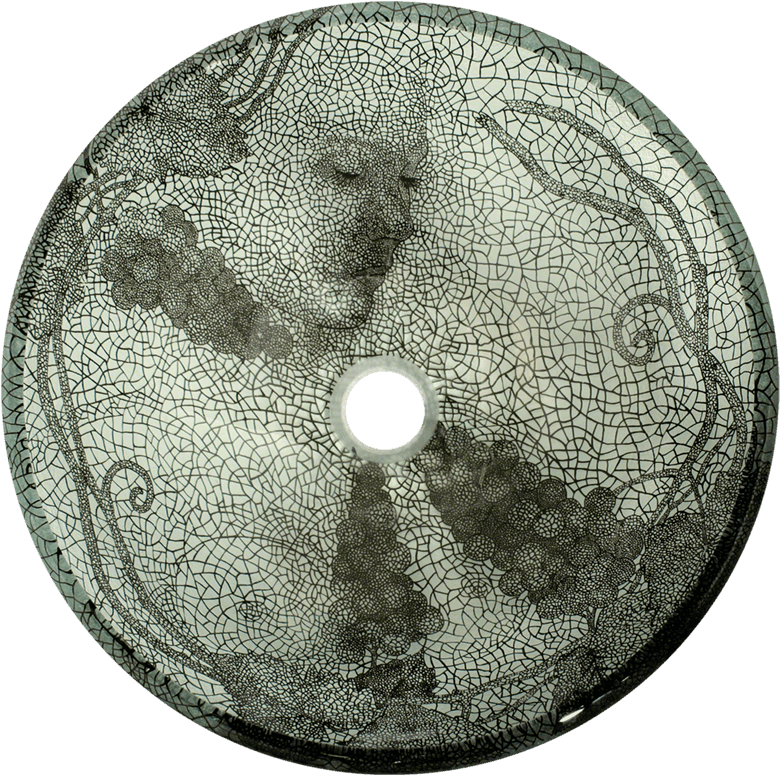 624 - Circular Vessel Bathroom Sink Polaris Sinks P426 (1000x800), Png Download