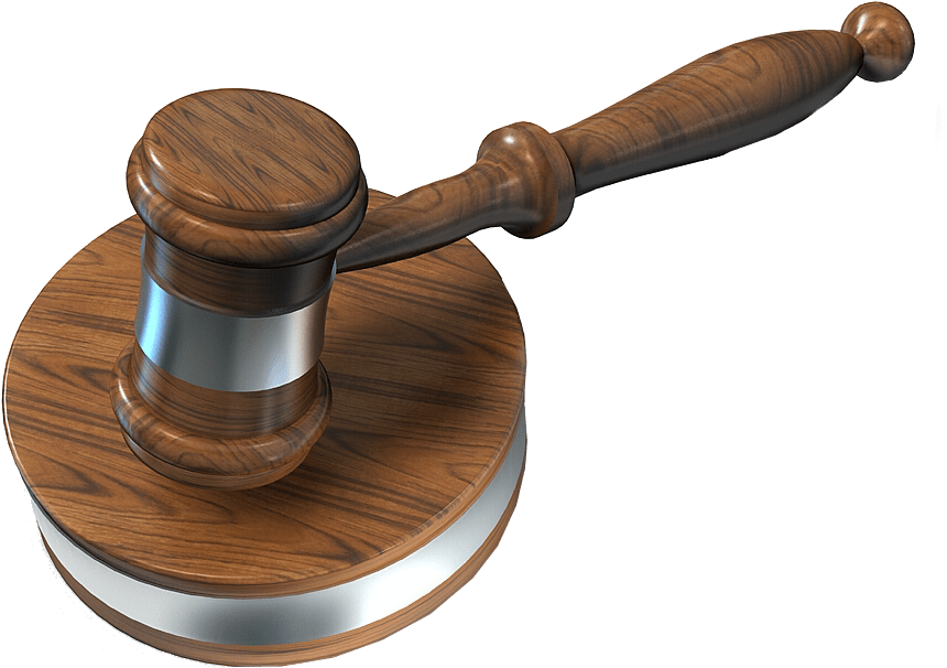 Download Judge Hammer Transparent Background PNG Image with No