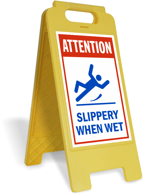 Zoom - Buy - Slippery When Wet Sign (800x800), Png Download